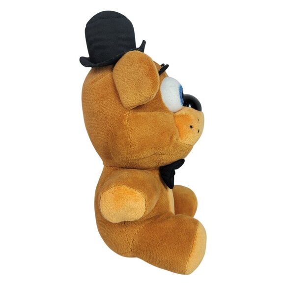 Funko Fazbear Five Nights At Freddy's Plush Brown Bear 8" Hat Bowtie FNAF 2016 - Picture 5 of 10